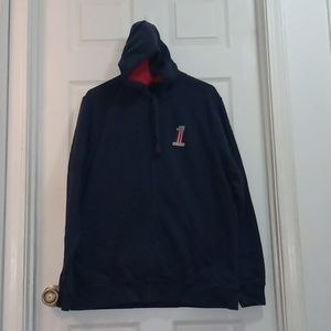 Harley-Davidson Long Sleeve Full Zip Hoody Dark Blue Mens Extra Large